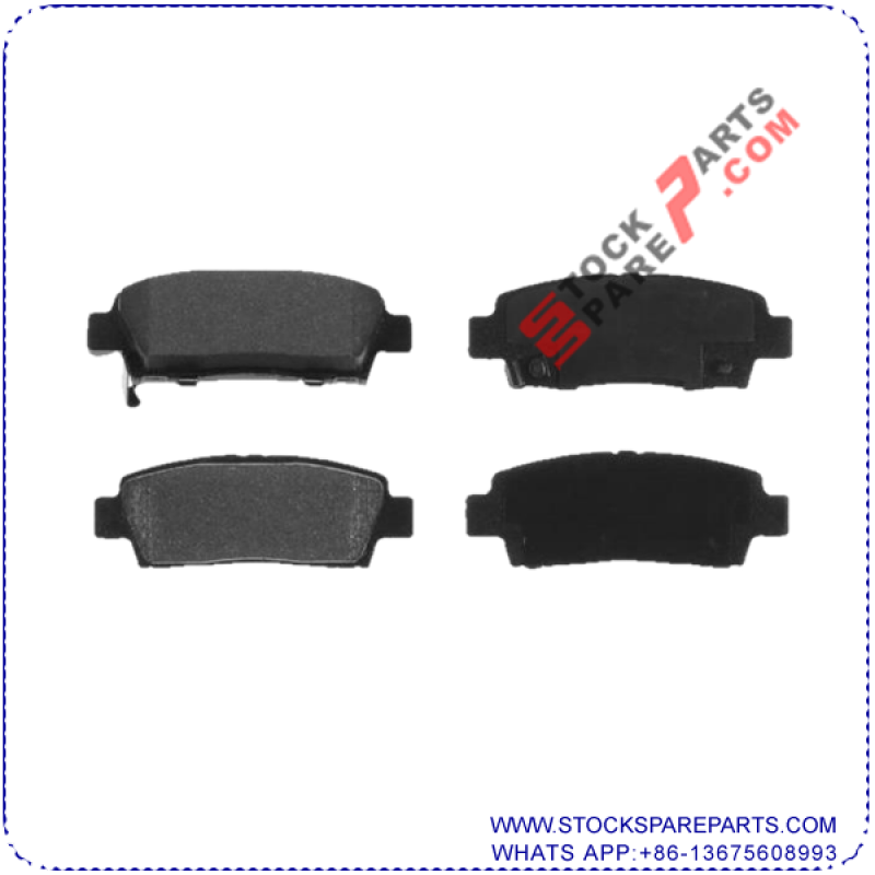 BRAKE PAD SET D672