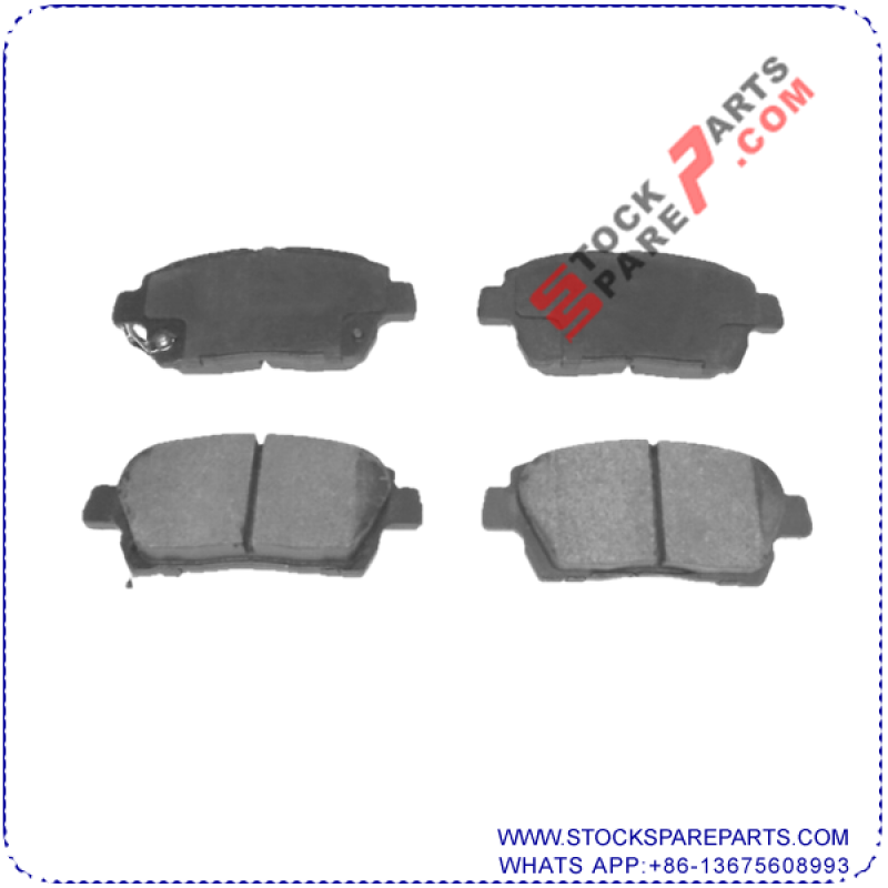 BRAKE PAD SET D822