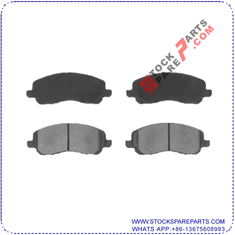 BRAKE PAD SET D866