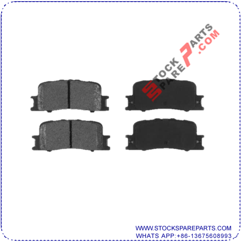 BRAKE PAD SET D885